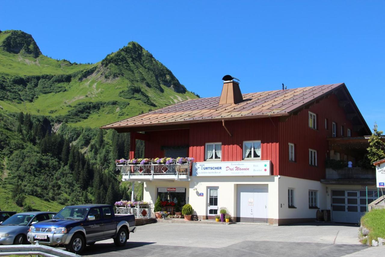 Appartements Garni Drei Wannen Damuels Kültér fotó